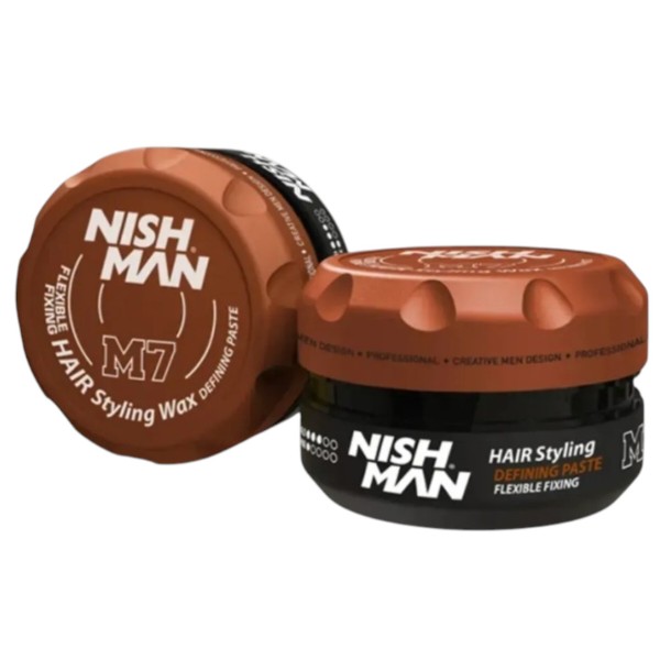 Фото - Паста для укладки волосся Nishman Hair Styling Matte Paste M7 100 мл (8682035085072)